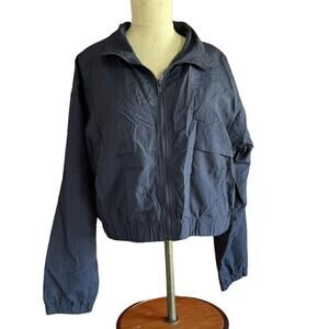 Womens Jacket Size Large Windbreaker Outdoors Adventure Hiking Sporty Casual